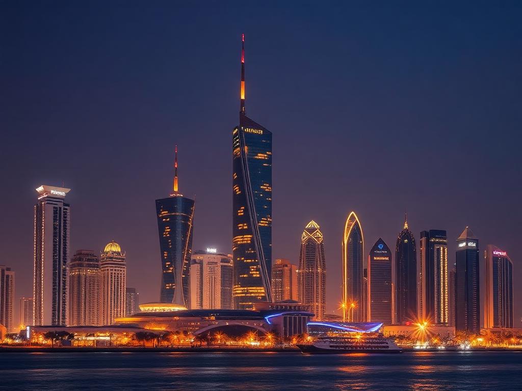 Bahrain skyline