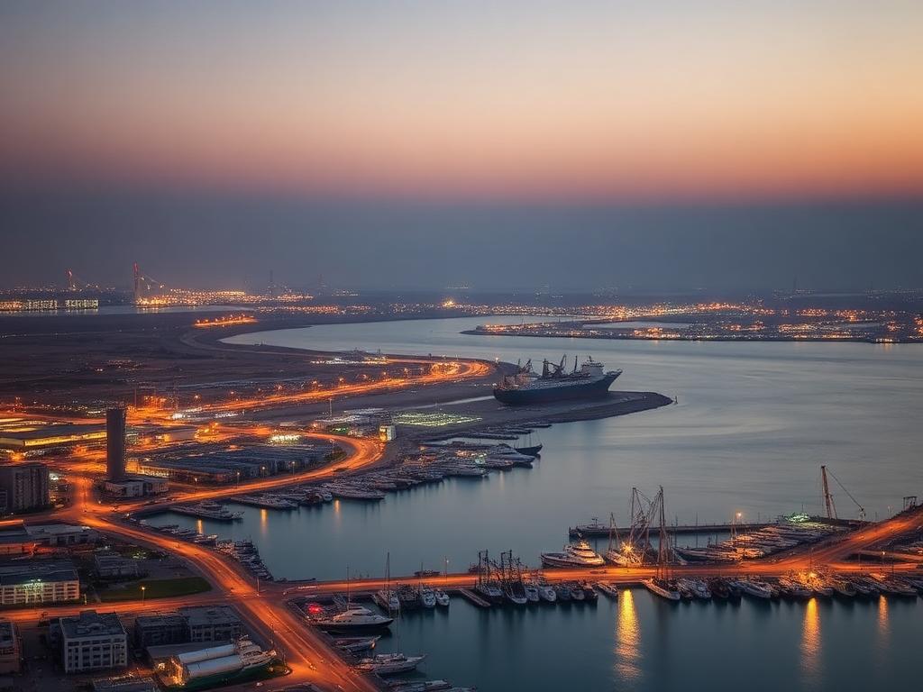 Jubail skyline