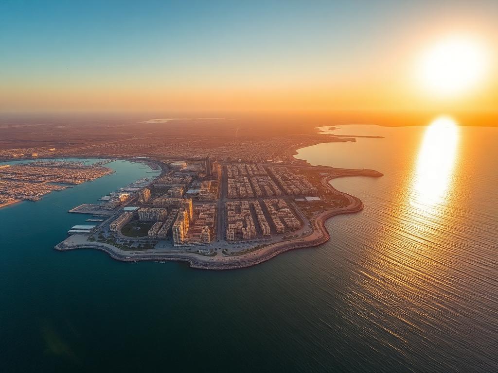 Khafji skyline